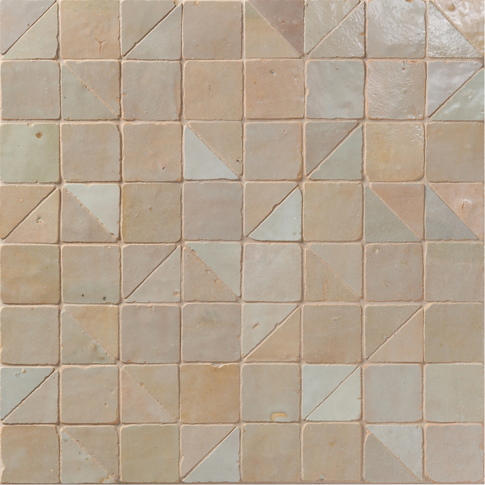 Antique Zellige Raya Dune Blend Tumbled