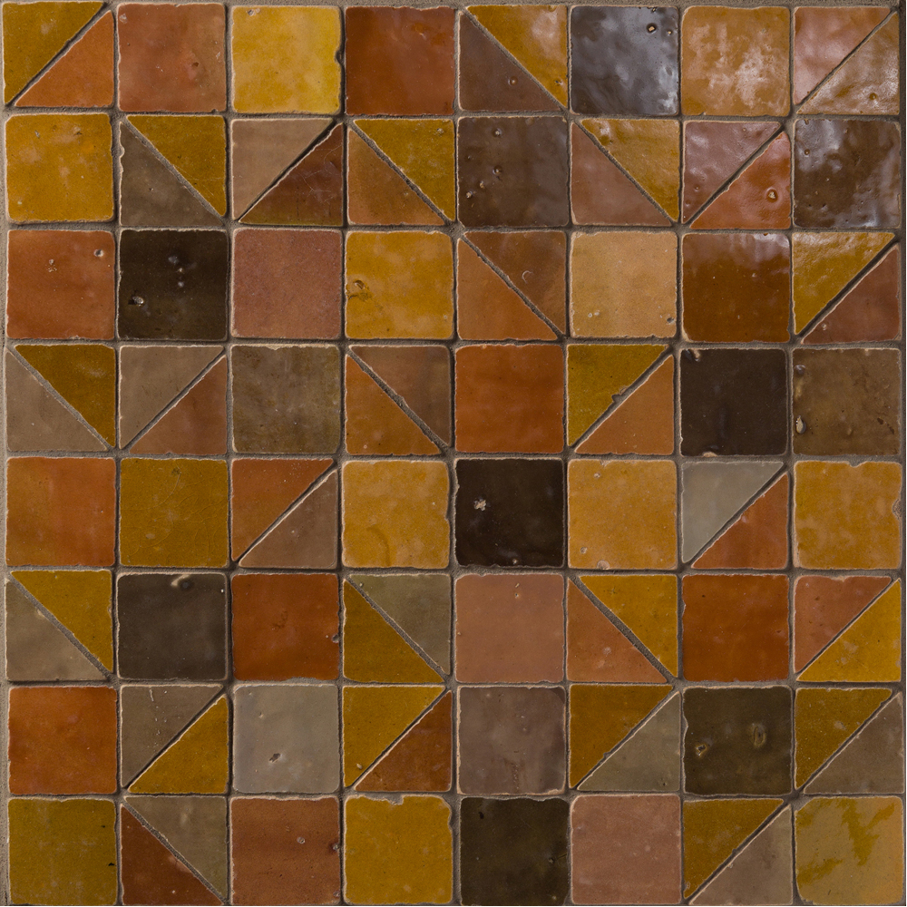 Antique Zellige Raya Terre Blend Tumbled