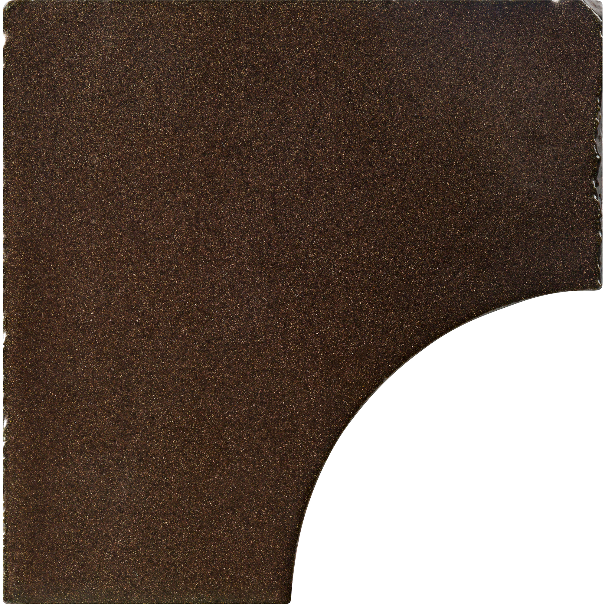 Handcraft Modern Circle Field Poured Bronze Matte