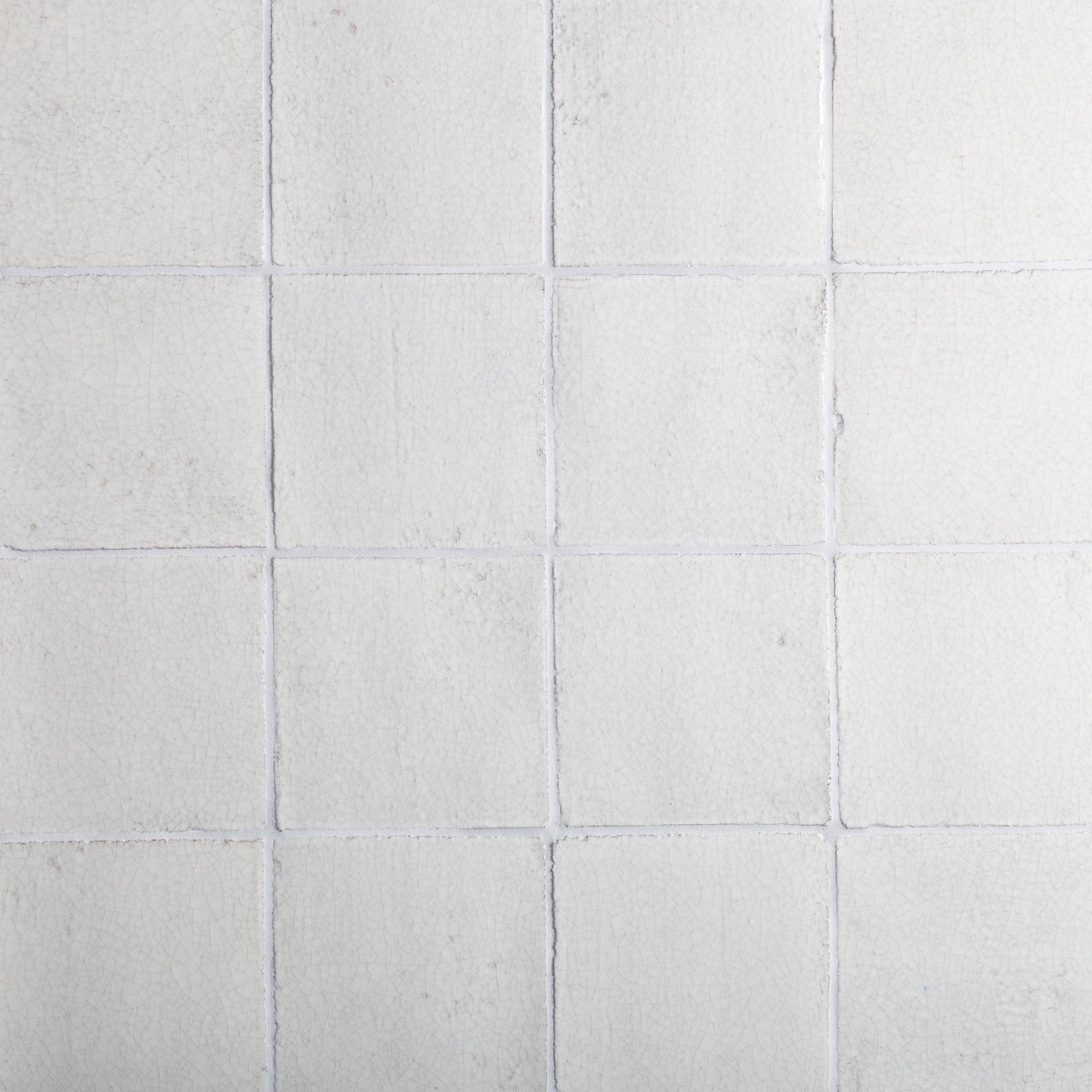 Majolica 6 X 6 White Antique Gloss Crackle