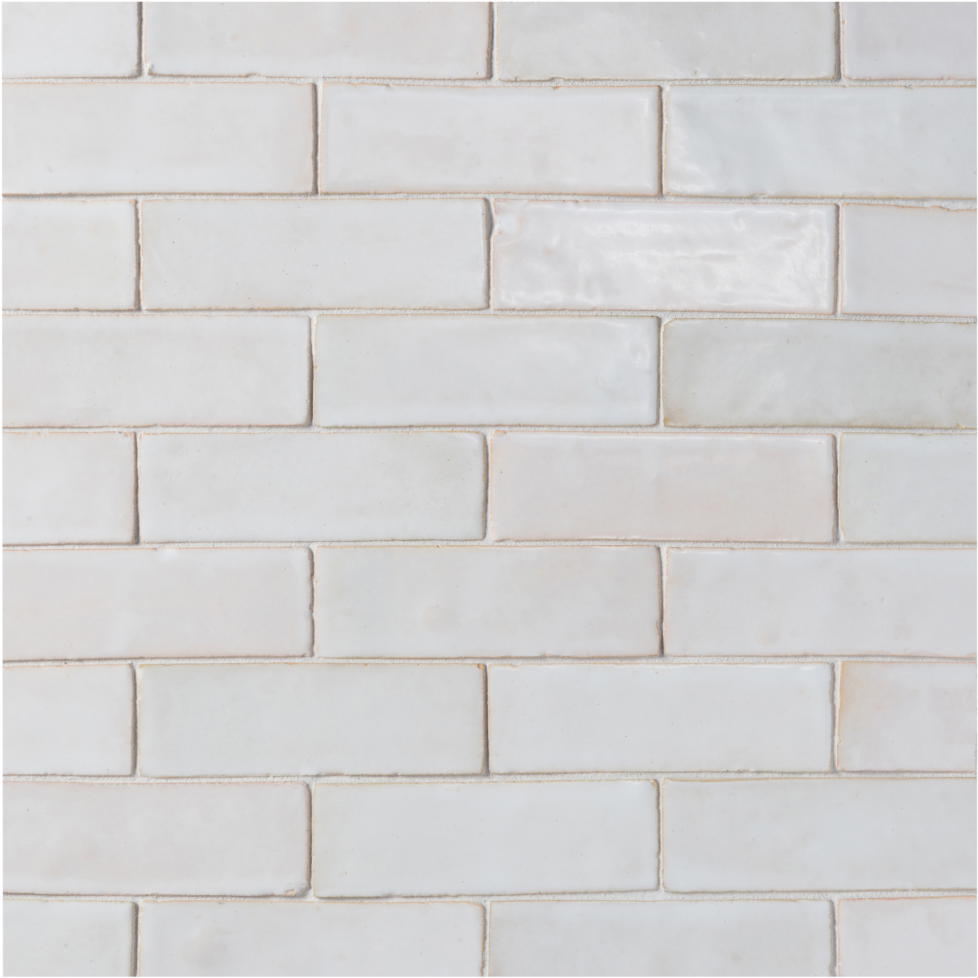 Zel Zellige Bejmat Fez White Gloss