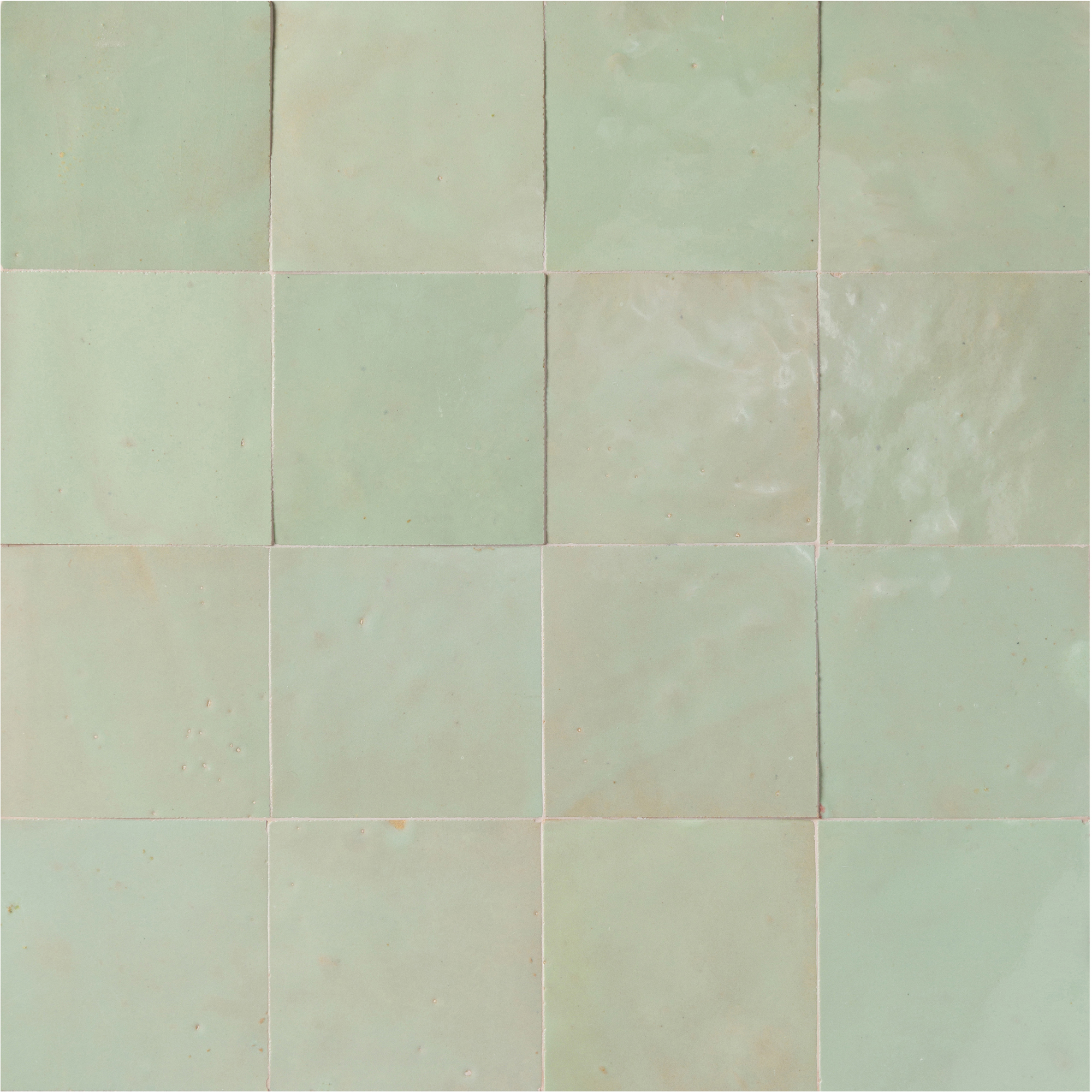 Zel Zellige Classic 4"x4" Horizon Gloss