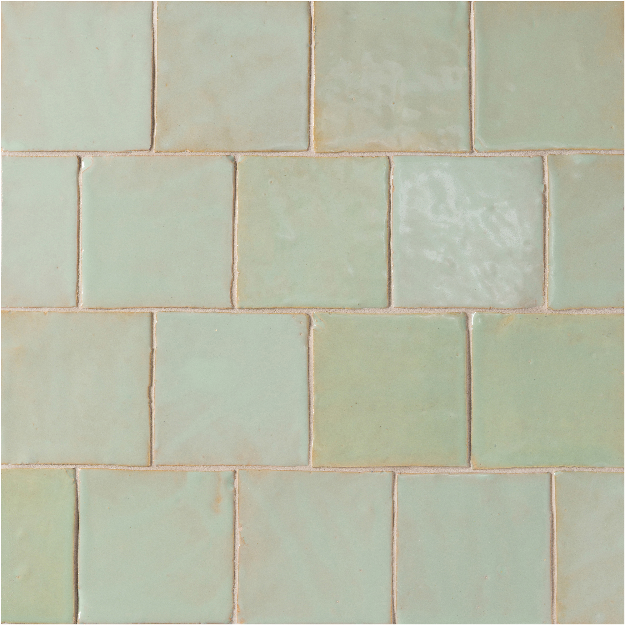 Zel Zellige Nouveau 4"x4" Horizon Gloss