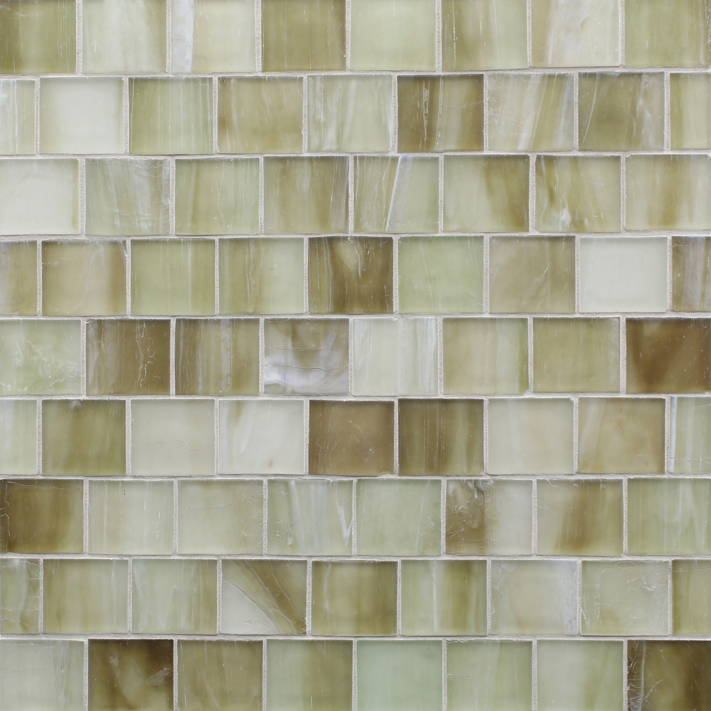Shoreline 1-3/4 X 2 Mosaic Moss Silk