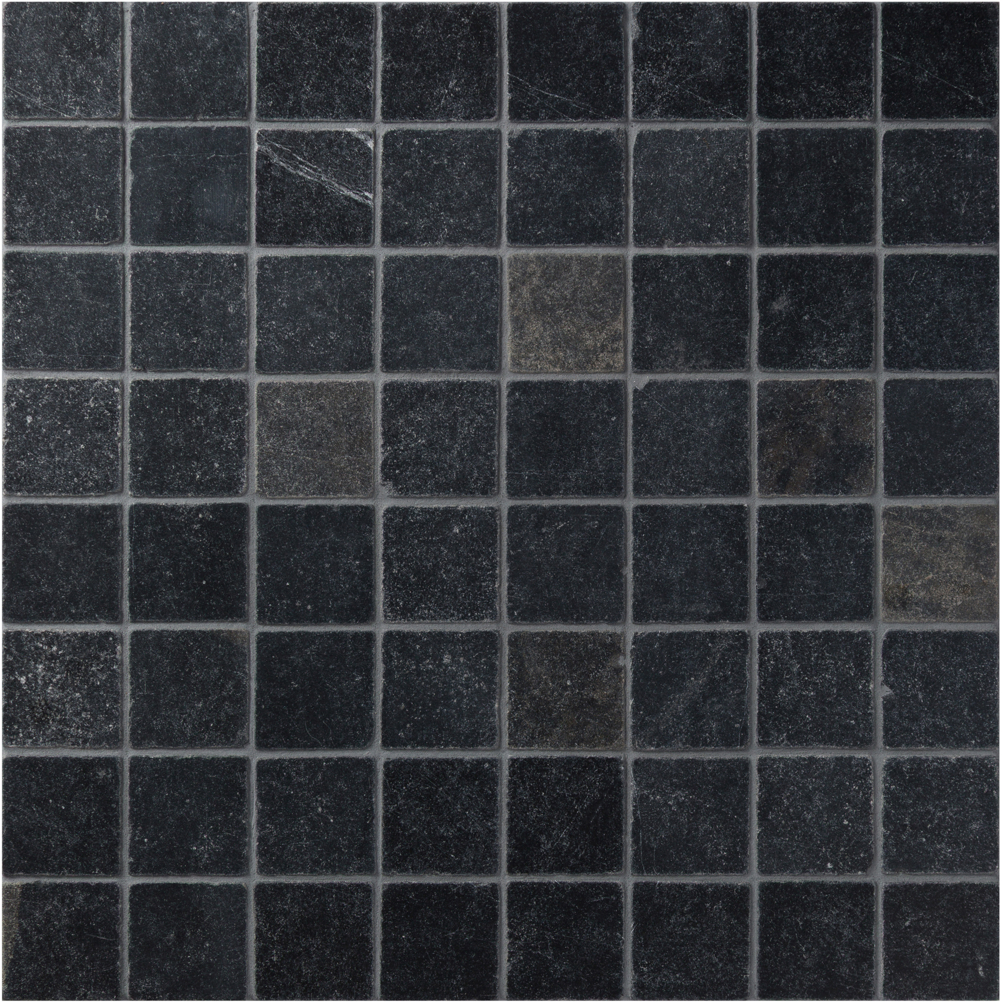 Pierre Sud Mosaic 2x2 Noir Tumbled